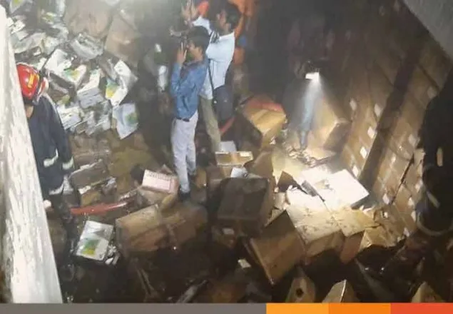 ইসি ভবনে আগুন শর্ট সার্কিটে, ক্ষতি ৩ কোটি ৭৭ লাখ টাকা 