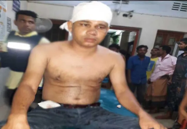 হবিগঞ্জে পুলিশের দুই কর্মকর্তাকে কুপিয়ে জখম করলেন ছাত্রলীগ নেতা