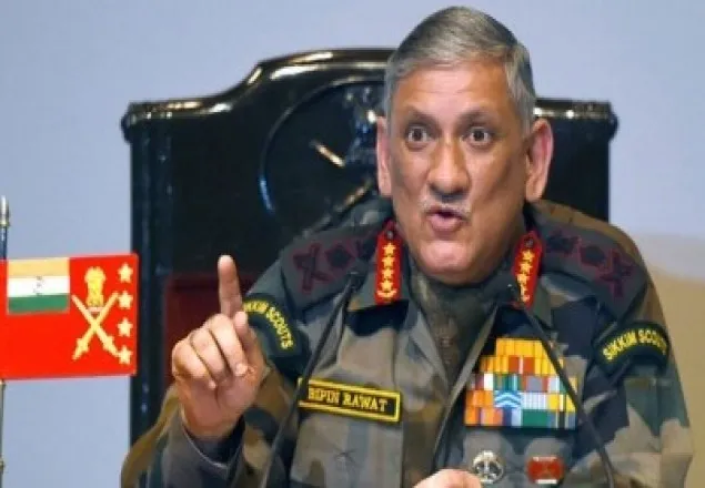 আজাদ কাশ্মির উদ্ধারে ভারতীয় সেনাবাহিনী প্রস্তুত: জেনারেল রাওয়াত