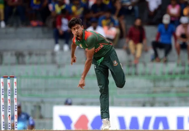 প্রথম বলেই উইকেট পেলেন তাইজুল