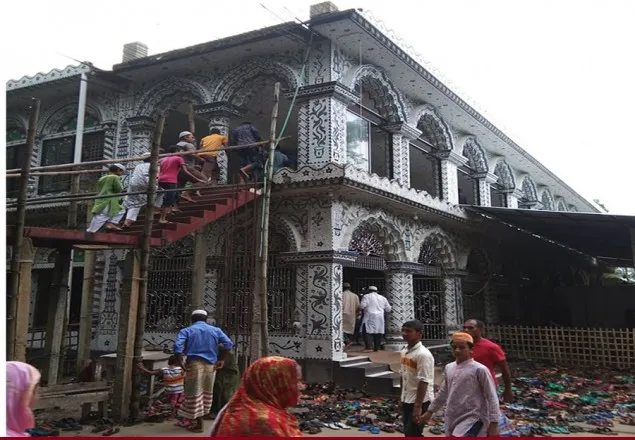 বাংলাদেশে প্রবেশ করে মসজিদ নির্মাণ কাজে বিএসএফ’র বাধা