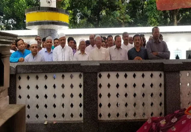 শাহজালাল-শাহপরানের মাজার জিয়ারতে বিএনপি নেতারা