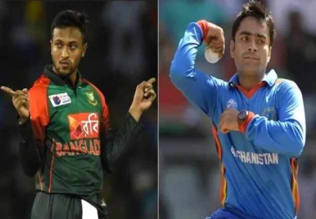 শিরোপার লড়াইয়ে মুখোমুখি সাকিব-রশিদ