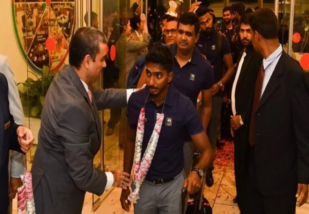 পাকিস্তানে পৌঁছেছে শ্রীলংকা ক্রিকেট দল
