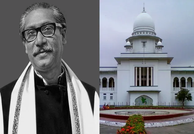 দেশের সব আদালতে বঙ্গবন্ধুর ছবি টানানো শুরু