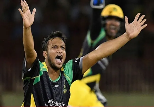 সিপিএল খেলতে গেলেন সাকিব