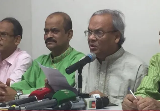 আওয়ামী লীগের মুখে উন্নয়ন বুকে দুর্নীতি: রিজভী
