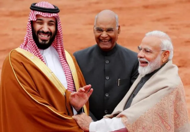 ভারতে ১০ হাজার কোটি ডলার বিনিয়োগের প্রতিশ্রুতি সৌদি যুবরাজের