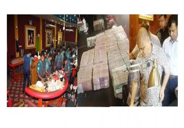 ক্যাসিনো অভিযানের টাকা ও সোনা যাচ্ছে রাষ্ট্রীয় কোষাগারে