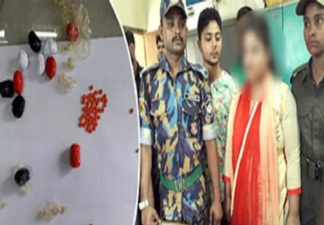 বিমানযাত্রী নারীর বিশেষ অঙ্গে কনডমের ভেতর ছিল ৫০০ পিস ইয়াবা
