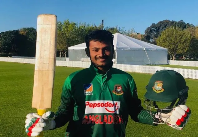 মাহমুদুলের সেঞ্চুরিতে নিউজিল্যান্ডে সিরিজ জিতল বাংলাদেশ