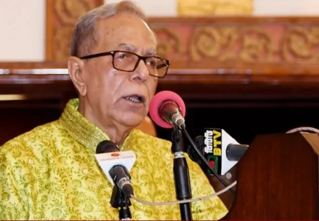 অন্যায়-দুর্নীতি দূর করতে সবাইকে শপথ নিতে হবে: রাষ্ট্রপতি 