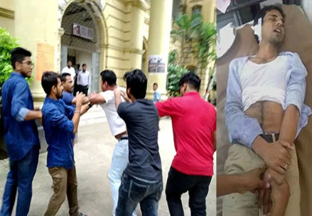 জবিতে আবরার হত্যার প্রতিবাদে ছাত্রদলের বিক্ষোভে ছাত্রলীগের হামলা