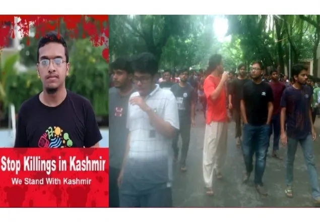 আজও আন্দোলনে নেমেছে বুয়েটের শিক্ষার্থীরা 