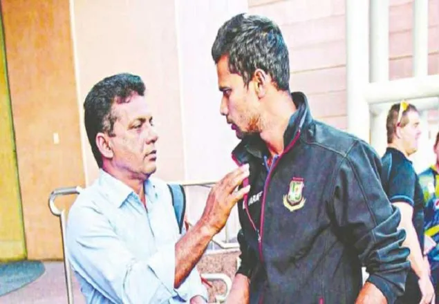 অসুস্থ হয়ে সিএমএইচে ভর্তি মাশরাফির বাবা