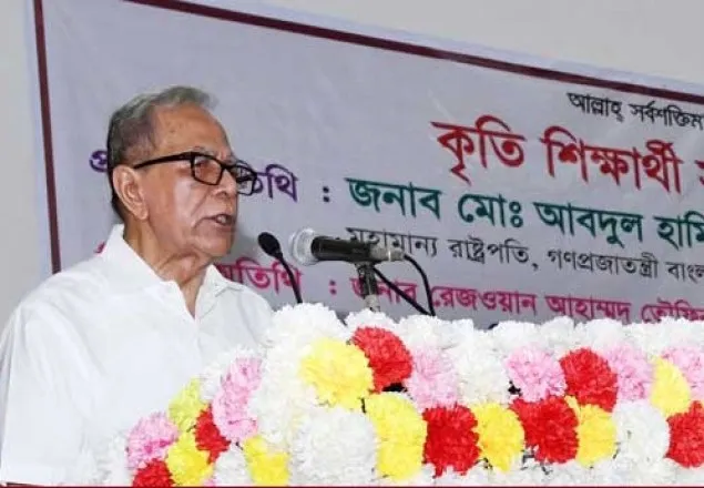 শুধু ভালো রেজাল্ট নয়, মানুষের মতো মানুষ হতে হবে: রাষ্ট্রপতি