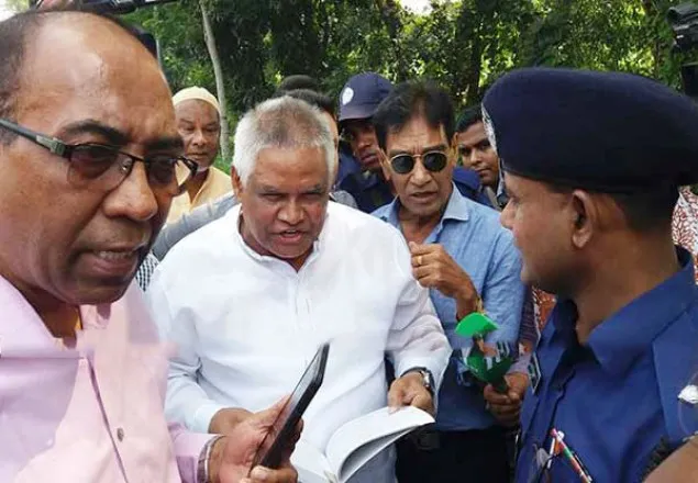 আবরারের বাড়িতে যেতে বিএনপি নেতাদের পুলিশি বাধা, ঢাকায় ফেরত