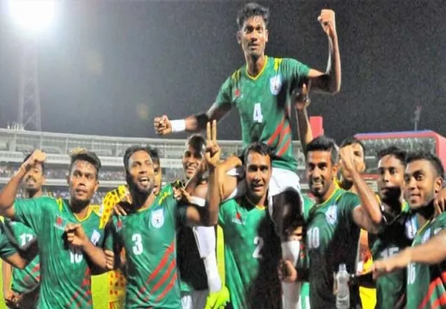 ফিফা র‌্যাংকিংয়ে বাংলাদেশের উন্নতি