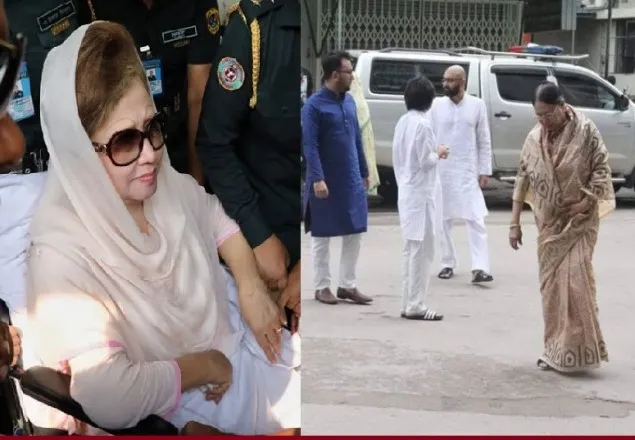 খালেদা জিয়াকে দেখতে হাসপাতালে স্বজনরা