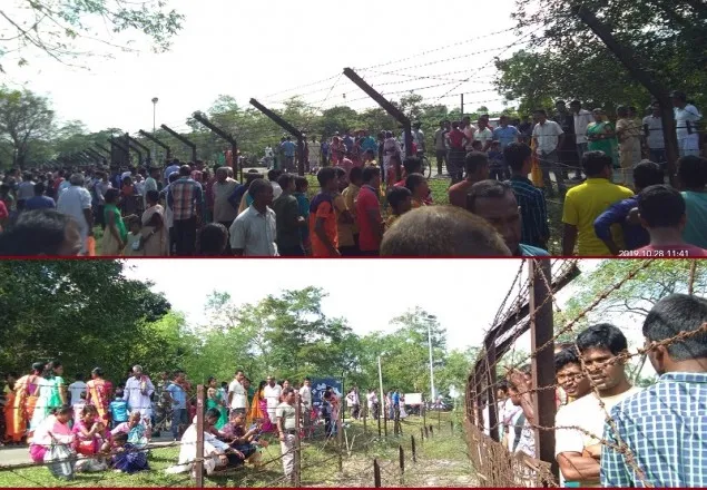 পাটগ্রাম সীমান্তে দুই দেশের মানুষের মিলনমেলা 