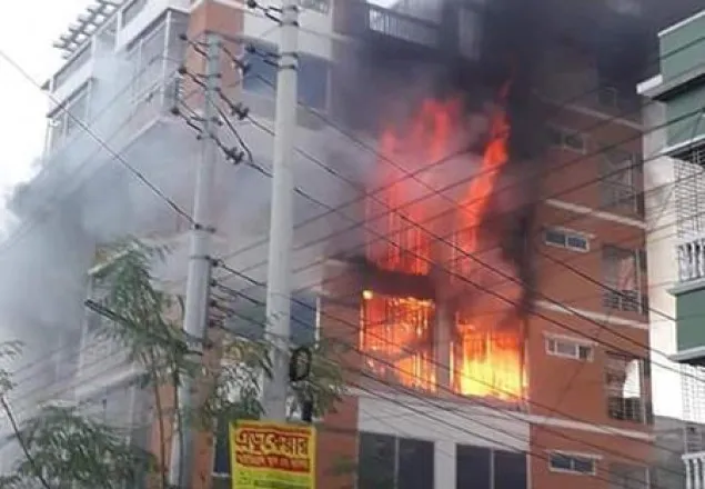 কুষ্টিয়ায় চিকিৎসকের বাসভবনে আগুন