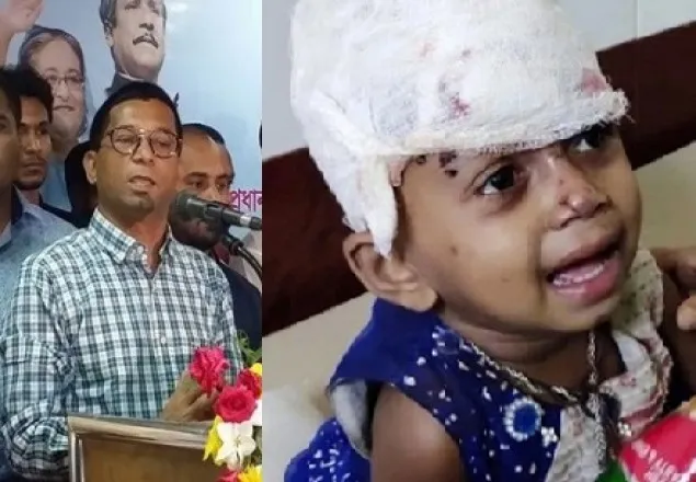 ট্রেন দুর্ঘটনা: সেই শিশুটির দায়িত্ব নিলেন উপমন্ত্রী শামীম
