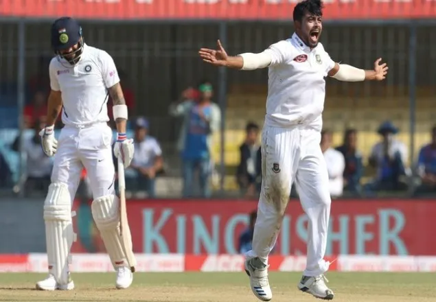 পুজারার পর কোহলিকে শূন্য রানে ফেরালেন রাহী