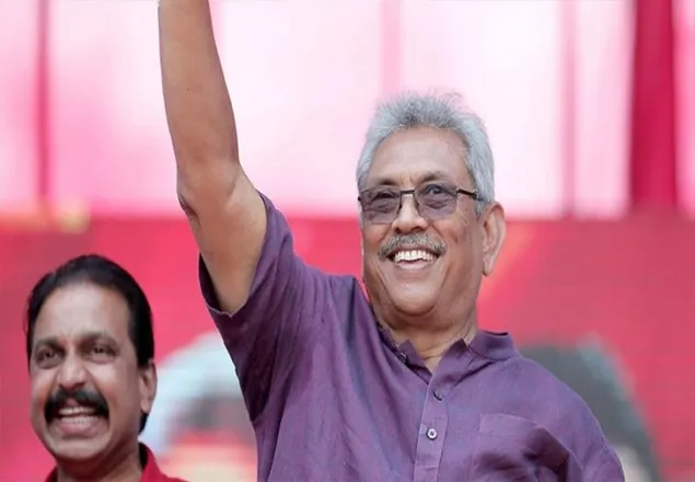 শ্রীলংকায় নতুন প্রেসিডেন্ট গোতাবায়া রাজাপাকসে