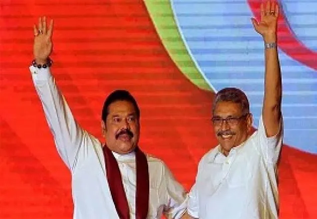 শ্রীলঙ্কায় ছোট ভাই প্রেসিডেন্ট, বড় ভাই প্রধানমন্ত্রী