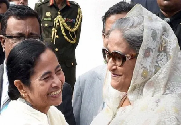 সন্ধ্যায় বৈঠকে বসছেন শেখ হাসিনা-মমতা