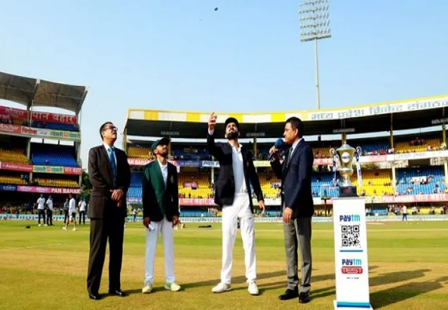 ইডেনে গোলাপী বলের টেস্টে টস জিতে ব্যাটিংয়ে বাংলাদেশ