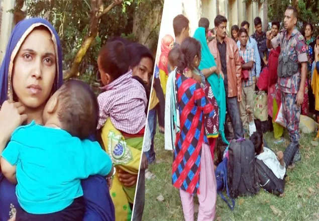 ভারতীয় অসংখ্য নারী-পুরুষ বাংলাদেশে অবৈধ প্রবেশের অপেক্ষায়
