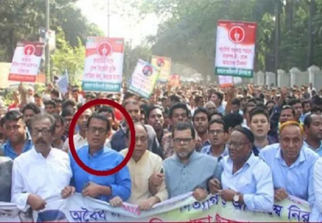 মুক্তিযোদ্ধা দলের সভাপতি শাহজালাল বিমানবন্দরে গ্রেফতার