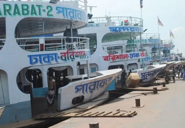 নৌ শ্রমিকদের কর্মবিরতি, লঞ্চ চলাচল বন্ধ