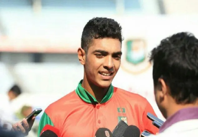 ভারতে ভিসার মেয়াদ ফুরিয়ে যাওয়ায় জরিমানা দিতে হলো বাংলাদেশি ক্রিকেটার সাইফ হাসানকে