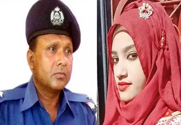 নুসরাতের ভিডিও ছড়ানোয় ওসি মোয়াজ্জেমের ৮ বছরের কারাদণ্ড