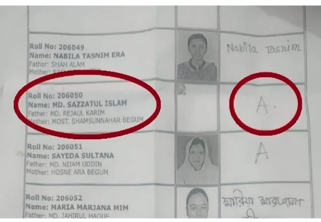 ভর্তি পরীক্ষা না দিয়েই মেধা তালিকায় ১২তম