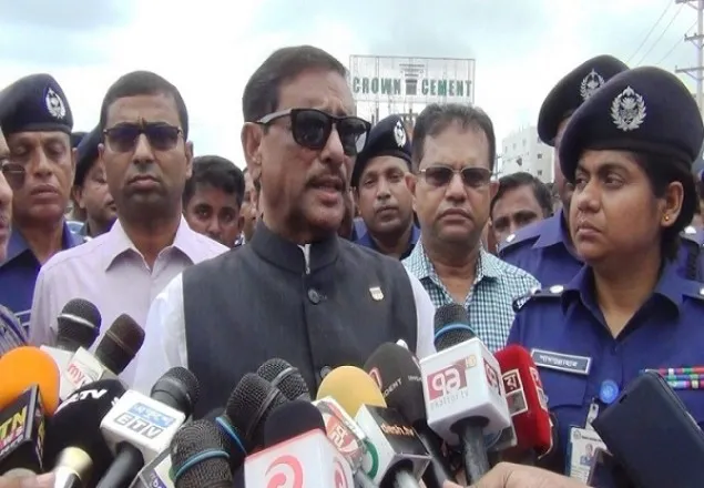 জ্বালাও-পোড়াও করলে জনগণ তাদের বিচার করবে: কাদের