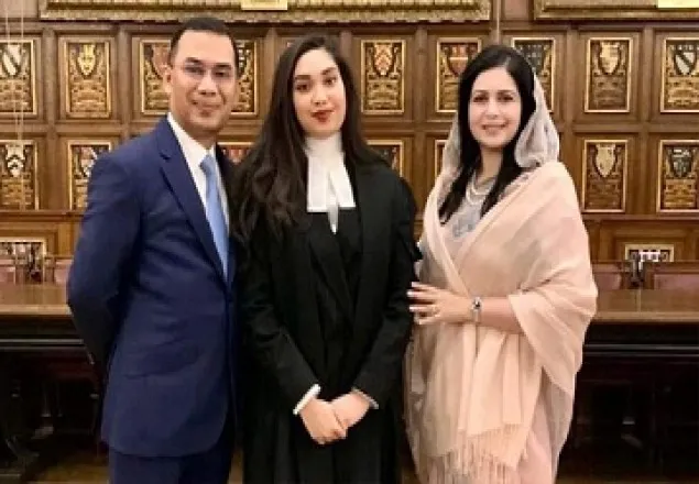 বিদেশে ব্যারিস্টার হলেন তারেক কন্যা জাইমা রহমান