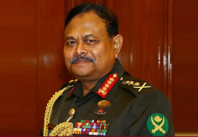 সেনাপ্রধান আজ মিয়ানমার যাচ্ছেন