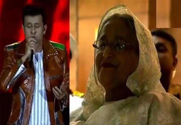 বঙ্গবন্ধুকে নিয়ে গান গাইলেন সুন নিগাম