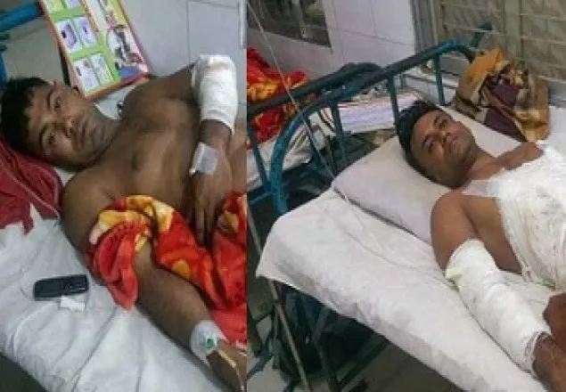 সিরাজগঞ্জে পুলিশের গুলিতে ২ আনসার সদস্য আহত