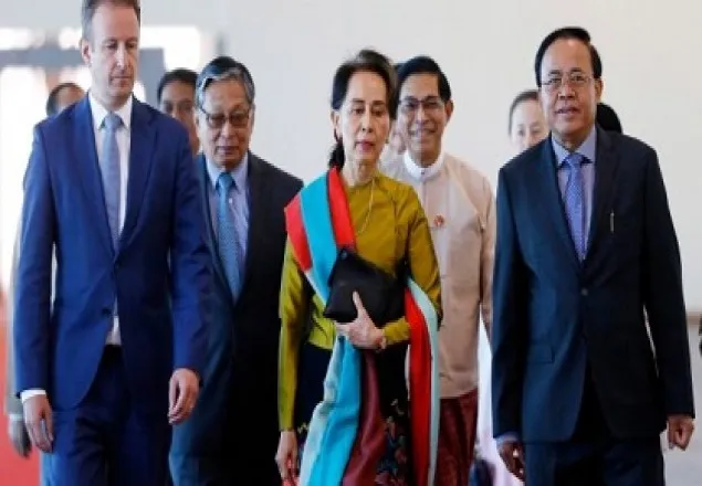 রোহিঙ্গা গণহত্যা মামলার শুনানিতে অংশ নিতে নেদারল্যান্ডসে সু চি