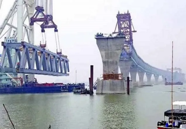 আজ বসবে পদ্মা সেতুর ১৮তম স্প্যান