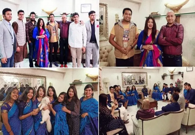 নায়িকা মৌসুমীর বাসায় ছাত্রলীগ নেতাদের আড্ডা!