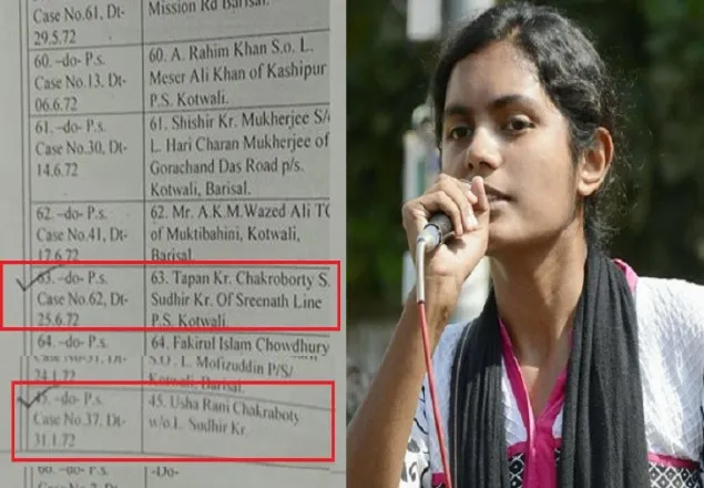 গেজেটেড মুক্তিযোদ্ধা এখন ৬৩ নম্বর রাজাকার! ফেসবুকে মেয়ের ক্ষোভ
