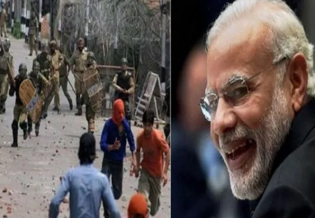 বিক্ষোভের জন্য শুধু মুসলিমদের প্রতি ইঙ্গিত মোদীর