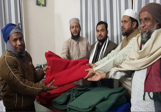 শেরে বাংলানগরে জামায়াতের শীতবস্ত্র বিতরণ