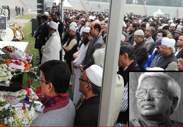 ফজলে হাসান আবেদের জানাজা সম্পন্ন