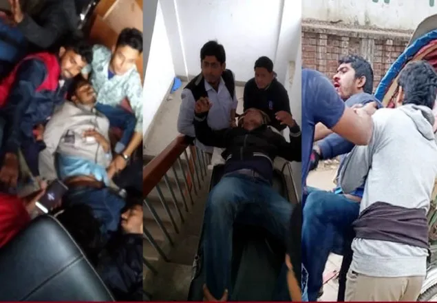 ডাকসুর গেট বন্ধ করে ভিপি নুরের ওপর হামলা, আহত ৭  